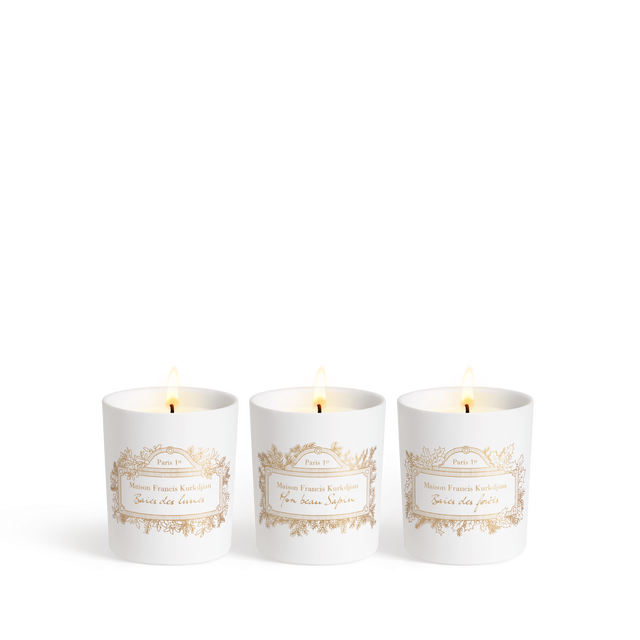 Trio of Scented Candles